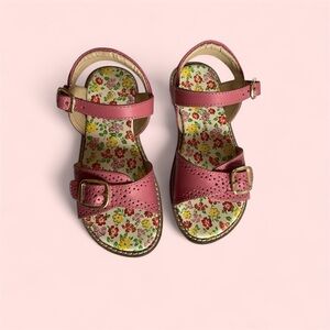 Mini Boden Pink Sandals with Buckle Closures